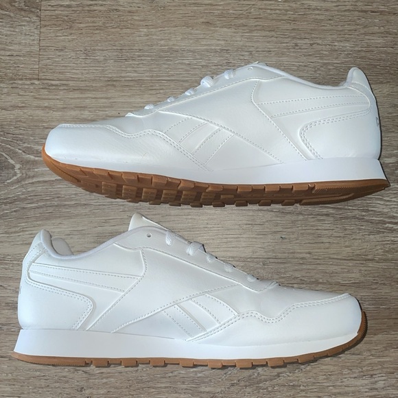 NWOT Men’s 10.5 Reebok Classic Harman Run S White Gum CM9203 Retro New - Picture 4 of 11